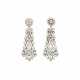 EARLY 19TH CENTURY DIAMOND EARRINGS - photo 1