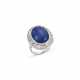 SAPPHIRE AND DIAMOND RING - фото 1