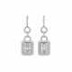 NO RESERVE | ILLUSION-SET DIAMOND EARRINGS - photo 1