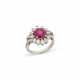 RUBY AND DIAMOND RING - photo 1