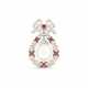 EARLY 20TH CENTURY NATURAL PEARL, RUBY AND DIAMOND BROOCH/PENDANT - photo 1