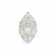 EARLY 20TH CENTURY NATURAL PEARL AND DIAMOND BROOCH/PENDANT - photo 1