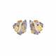 SABBADINI GEM-SET AND DIAMOND EARRINGS - фото 1