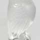 Figur "Falke", Lalique Glas, auf rundem Klarglassockel signiert, H. 6 cm - фото 1