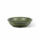 A SPINACH-GREEN JADE DISH - photo 1