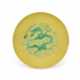 A YELLOW-GROUND GREEN-ENAMELLED INCISED 'DRAGON' DISH - Foto 1