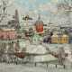 Trinity Lavra of St Sergius in Winter, signed and dated 1923. - Foto 1