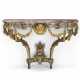 A FINE ORMOLU AND SILVERED-BRONZE CONSOLE TABLE - photo 1