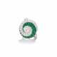 NO RESERVE | OSCAR HEYMAN & BROTHERS EMERALD AND DIAMOND RING - фото 1