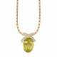 TIFFANY & CO., PALOMA PICASSO QUARTZ AND DIAMOND NECKLACE - фото 1