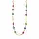 NO RESERVE | MULTI-GEM AND CULTURED PEARL LONGCHAIN NECKLACE - фото 1