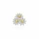 TIFFANY & CO. CULTURED PEARL AND DIAMOND BROOCH - photo 1