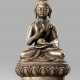 Figur des Buddha Shakyamuni aus Silber - photo 1