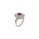 BAGUE RUBIS ET DIAMANTS - photo 1