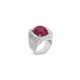 BULGARI BAGUE 'TROMBINO' RUBIS ET DIAMANTS - photo 1