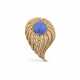 BULGARI BROCHE SAPHIR ET DIAMANTS - photo 1