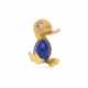 CARTIER BROCHE ‘CANARD’ LAPIS-LAZULI, RUBIS ET DIAMANTS - photo 1