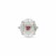 BOGH-ART BAGUE DIAMANT DE COULEUR ET DIAMANTS - photo 1