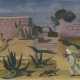 Mexican Scene, signed, inscribed “Mexico” and dated 1936. - Foto 1