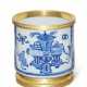 AN ORMOLU-MOUNTED CHINESE PORCELAIN BLUE AND WHITE CACHE-POT - photo 1