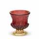 A GERMAN GILT-METAL MOUNTED SMALL RUBY GLASS CUP - photo 1