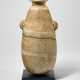 A LARGE EGYPTIAN ALABASTER ALABASTRON - photo 1