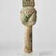 AN EGYPTIAN FAIENCE SISTRUM - photo 1