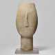 A LARGE CYCLADIC MARBLE HEAD - photo 1