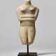 A CYCLADIC MARBLE FEMALE FIGURE - photo 1