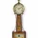 A FEDERAL MAHOGANY AND EGLOMISE BANJO TIMEPIECE WALL-CLOCK - photo 1