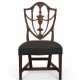 A FEDERAL CARVED MAHOGANY SIDE CHAIR - фото 1