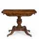 A CLASSICAL MAHOGANY CARD TABLE - photo 1