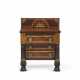 A CLASSICAL VENEERED AND INLAID MAHOGANY DIMINUTIVE CHEST-OF-DRAWERS - фото 1