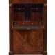 A CLASSICAL FIGURED MAHOGANY SECRETAIRE A ABBATANT - фото 1