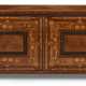 AN AESTHETIC MOVEMENT MAHOGANY MARQUETRY AND PARQUETRY LIBRARY TABLE - photo 1