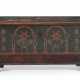 A POLYCHROME PAINT-DECORATED WHITE PINE BLANKET CHEST - photo 1