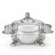 AN AMERICAN SILVER BUTTER DISH, COVER, AND LINER - фото 1