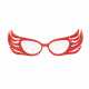 A PAIR OF RED-LACQUERED SPECTACLES - Foto 1