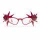 A PAIR OF RED AND PINK-LACQUERED SPECTACLES - фото 1