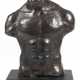 Bronzefigur "Büste des Minotaurus", braun patiniert, H. 21 cm, auf schwarzem Holzsockel, Ges.-H. 29,5 cm - Foto 1