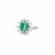 Emerald-Diamond-Ring - photo 1