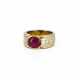 Ruby-Diamond-Ring - photo 1