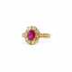 Ruby-Diamond-Ring - photo 1