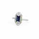 Sapphire-Diamond-Ring - photo 1