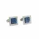 Sapphire-Diamond-Cufflinks - photo 1