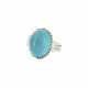 Aquamarine-Diamond-Ring - photo 1