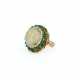 Opal-Diamond-Gemstone-Ring - photo 1