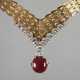 Collier mit Rubin und Brillanten - photo 1