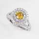 Fancy-Diamant-Brillant-Ring - photo 1