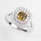 Fancy-Diamant-Brillant-Ring - photo 1